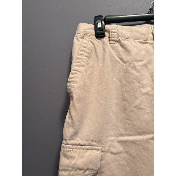 Old Navy Men's Cargo Pants Beige Khaki 34x34 Straight Leg Utility - Picture 2 of 12